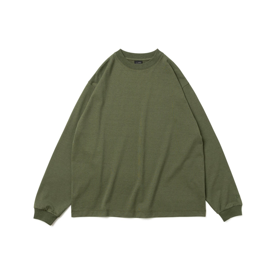 長袖 ソラーロ Tシャツ BLACK LABEL FW25 オリーブ - 14801510-S | NEW ERA ニューエラ公式オンラインストア