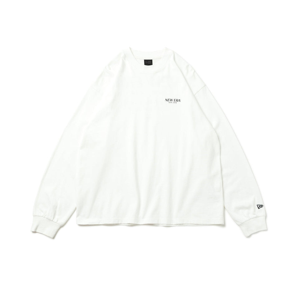 長袖 コットン Tシャツ BLACK LABEL FW25 Hotel Logo ホワイト - 14746923 - S | NEW ERA ニューエラ公式オンラインストア