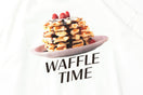 長袖 オーバーサイズド コットン Tシャツ BLACK LABEL FW25 Waffle ホワイト - 14746922 - S | NEW ERA ニューエラ公式オンラインストア