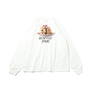 長袖 オーバーサイズド コットン Tシャツ BLACK LABEL FW25 Waffle ホワイト - 14746922 - S | NEW ERA ニューエラ公式オンラインストア