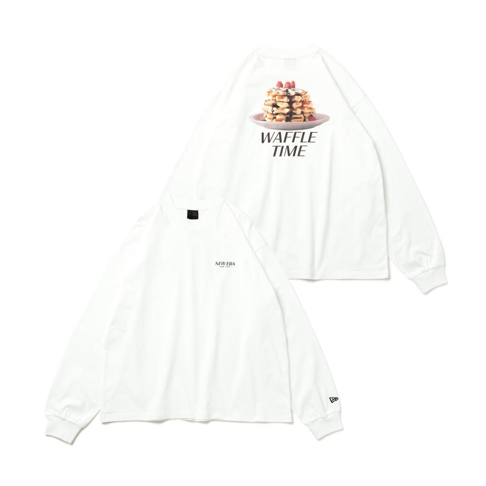 BLACK LABEL ホワイト長袖Tシャツ BLACK LABEL CRESTBRIDGE（ブラックレーベル クレストブリッジ） t