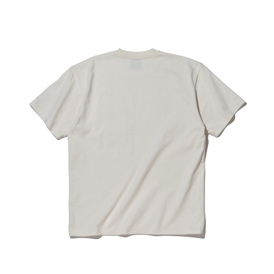 半袖 ヘビーウェイト コットン ポケット Tシャツ BLACK LABEL SS24 オフホワイト - 14322501-S | NEW ERA ニューエラ公式オンラインストア