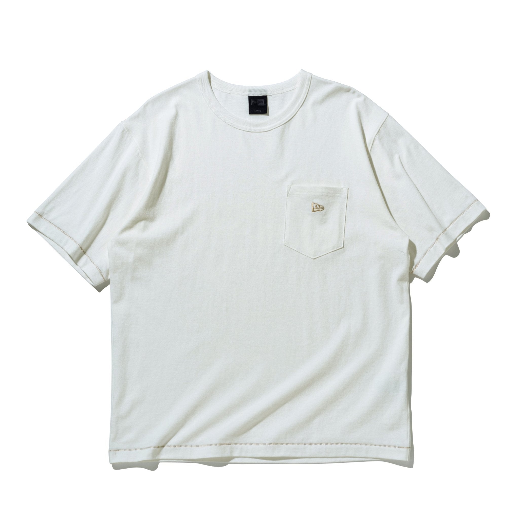 半袖 ウォッシュドコットン Tシャツ BLACK LABEL SS25