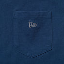 半袖 ウォッシュドコットン Tシャツ BLACK LABEL SS25 コントラストステッチ ライトネイビー - 14666343 - S | NEW ERA ニューエラ公式オンラインストア