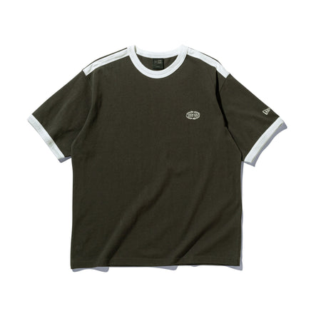 半袖 ウォッシュドコットン リンガーTシャツ BLACK LABEL SS25