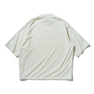 半袖 オーバーサイズド スムースジャージー モックネック Tシャツ BLACK LABEL SS25 クロームホワイト - 14666356 - S | NEW ERA ニューエラ公式オンラインストア