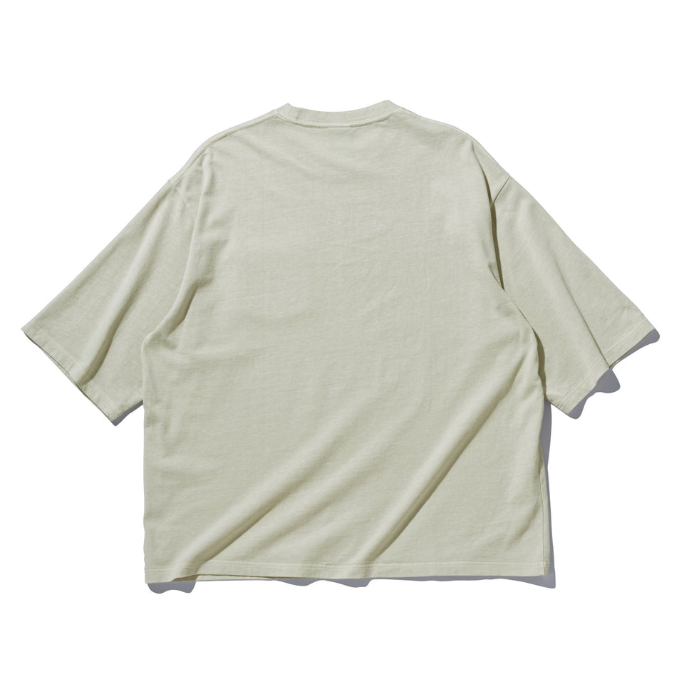 【ニューエラ】半袖 オーバーサイズド Tシャツ BLACK LABEL SS25 半袖 オーバーサイズド ポケット コットン Tシャツ BLACK LABEL