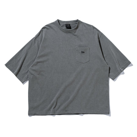 ENER6/5リニューアルオープン最新作 L/S tiedyeTシャツ ブラック 半袖 オーバーサイズド ポケット コットン Tシャツ BLACK LABEL