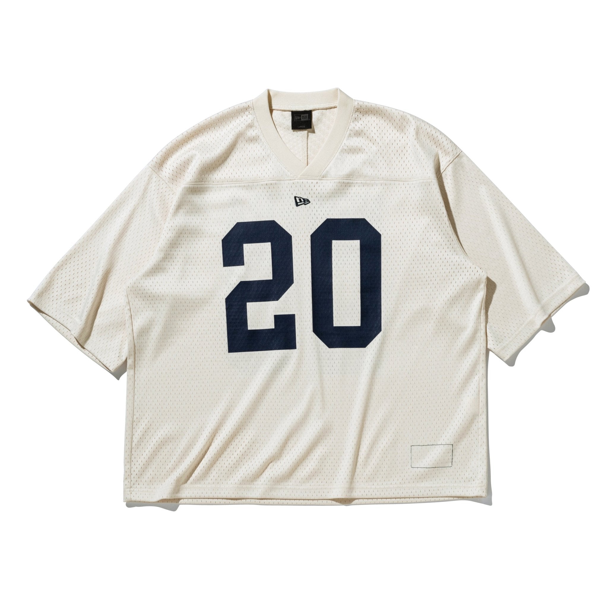 【珍品】メッシュ地　フットボールT 90s00s 半袖 オーバーサイズド メッシュ フットボール Tシャツ BLACK LABEL