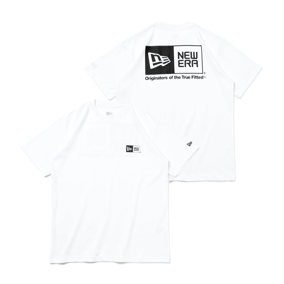 半袖 パフォーマンス Tシャツ Box Logo ボックスロゴ ホワイト レギュラーフィット - 14121830-S | NEW ERA ニューエラ公式オンラインストア