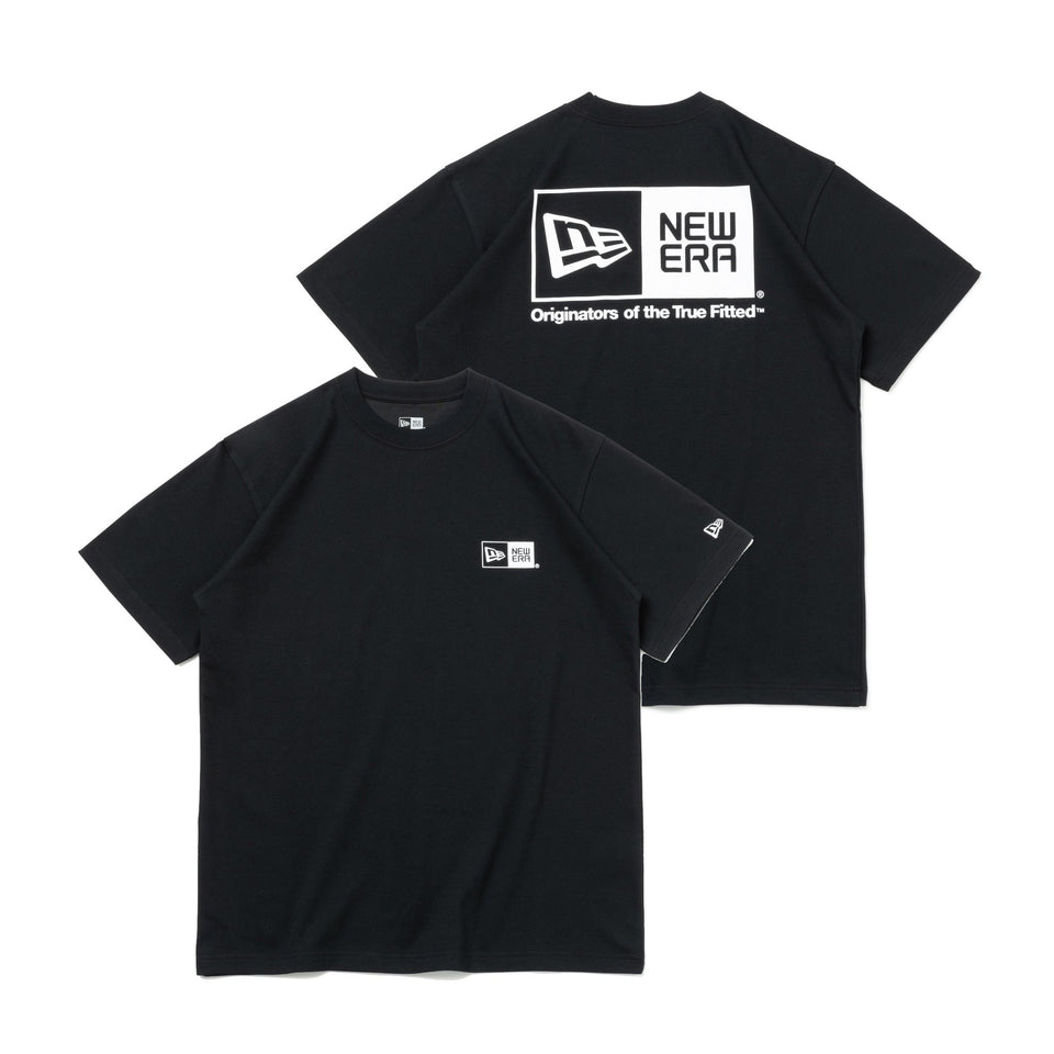 半袖 パフォーマンス Tシャツ Box Logo ボックスロゴ ブラック レギュラーフィット - 14121835-S | NEW ERA ニューエラ公式オンラインストア