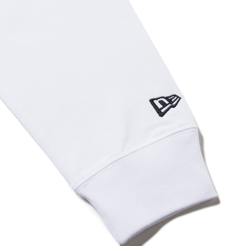 長袖 コットン Tシャツ Box Logo ボックスロゴ パターン ホワイト レギュラーフィット - 14324722 - S | NEW ERA ニューエラ公式オンラインストア