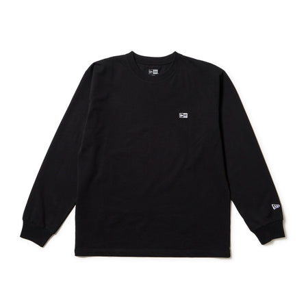 長袖 コットン Tシャツ Box Logo ボックスロゴ ブラック