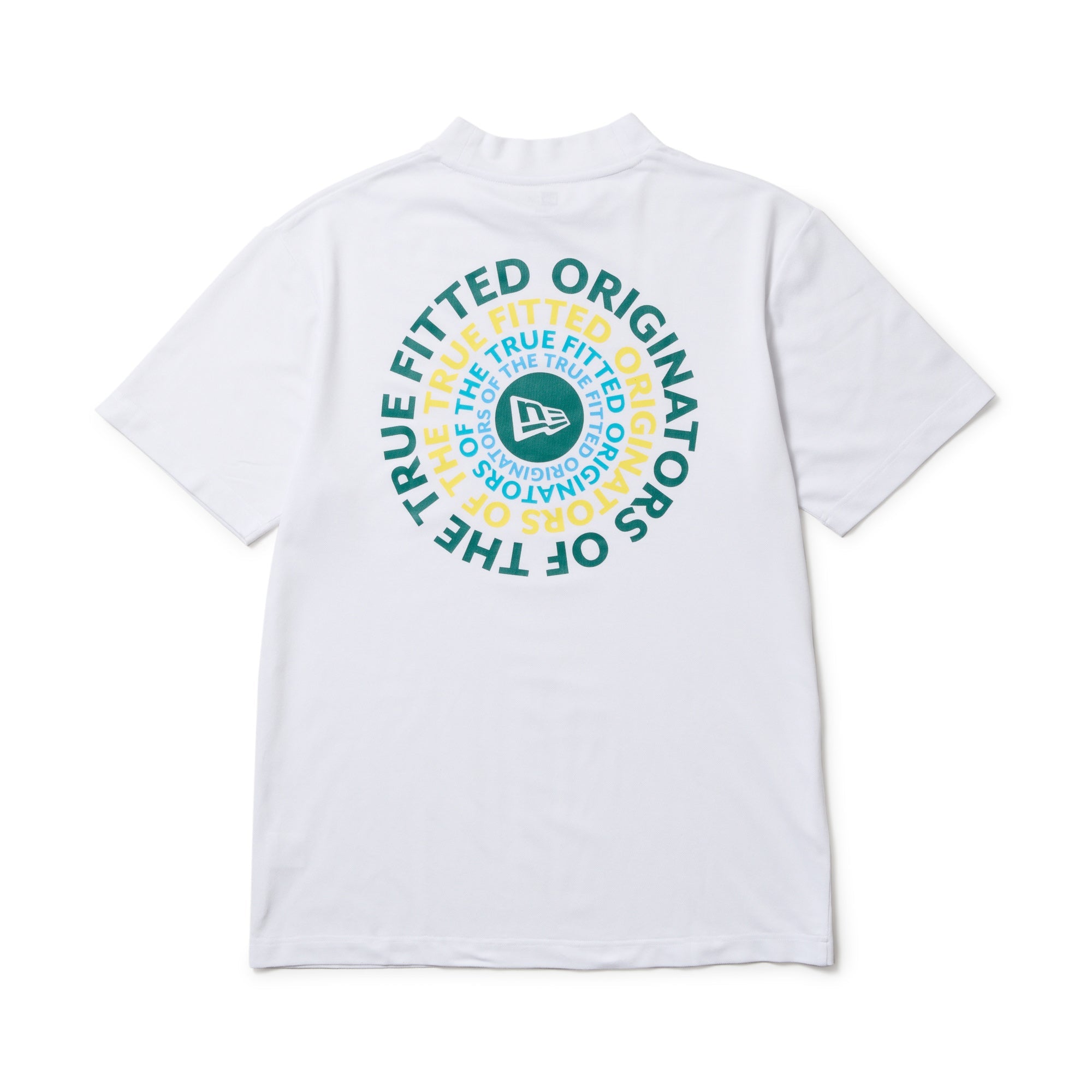 半袖 ミッドネック 鹿の子 Tシャツ Circle OOTTF ホワイト | ゴルフ 2