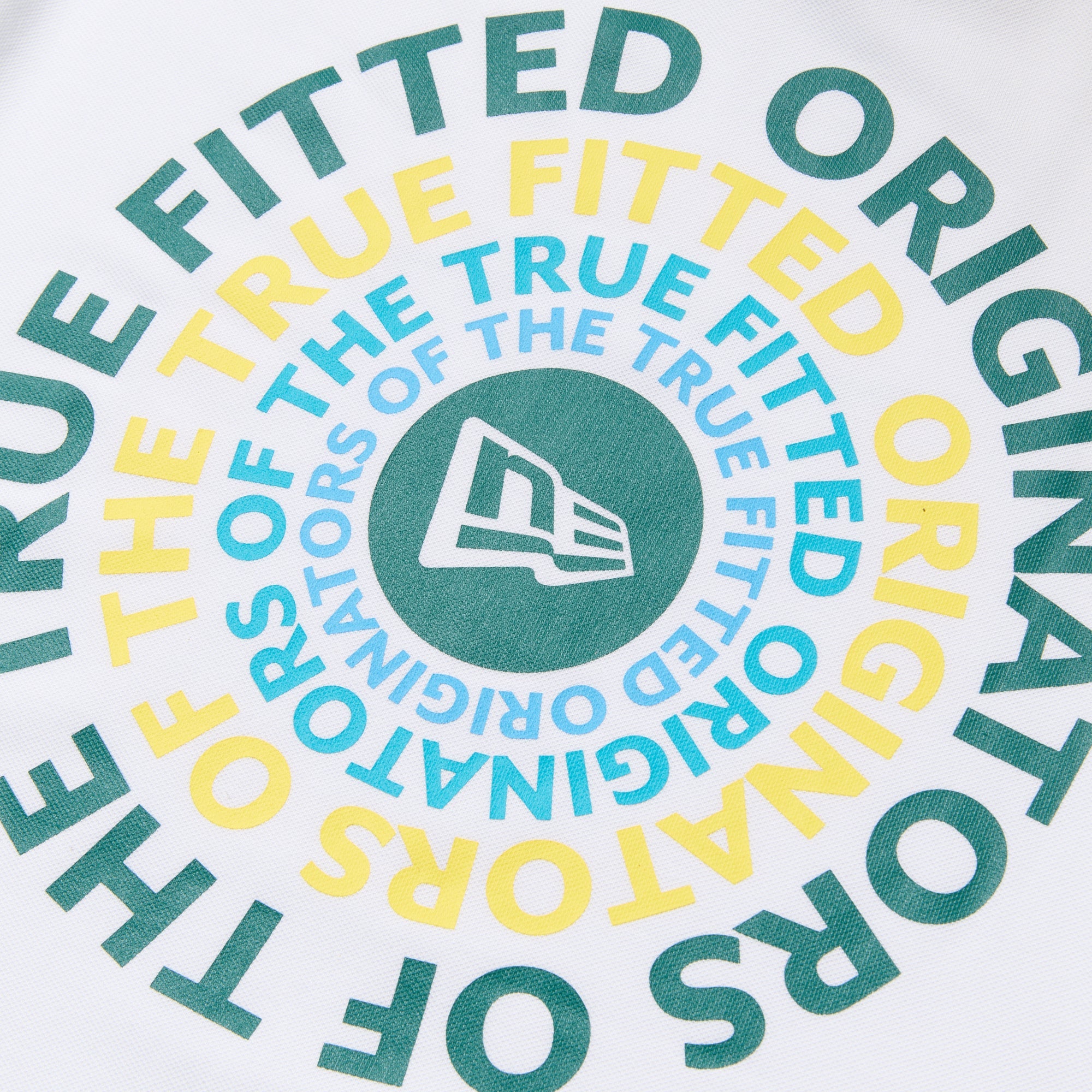 半袖 ミッドネック 鹿の子 Tシャツ Circle OOTTF ホワイト | ゴルフ 7