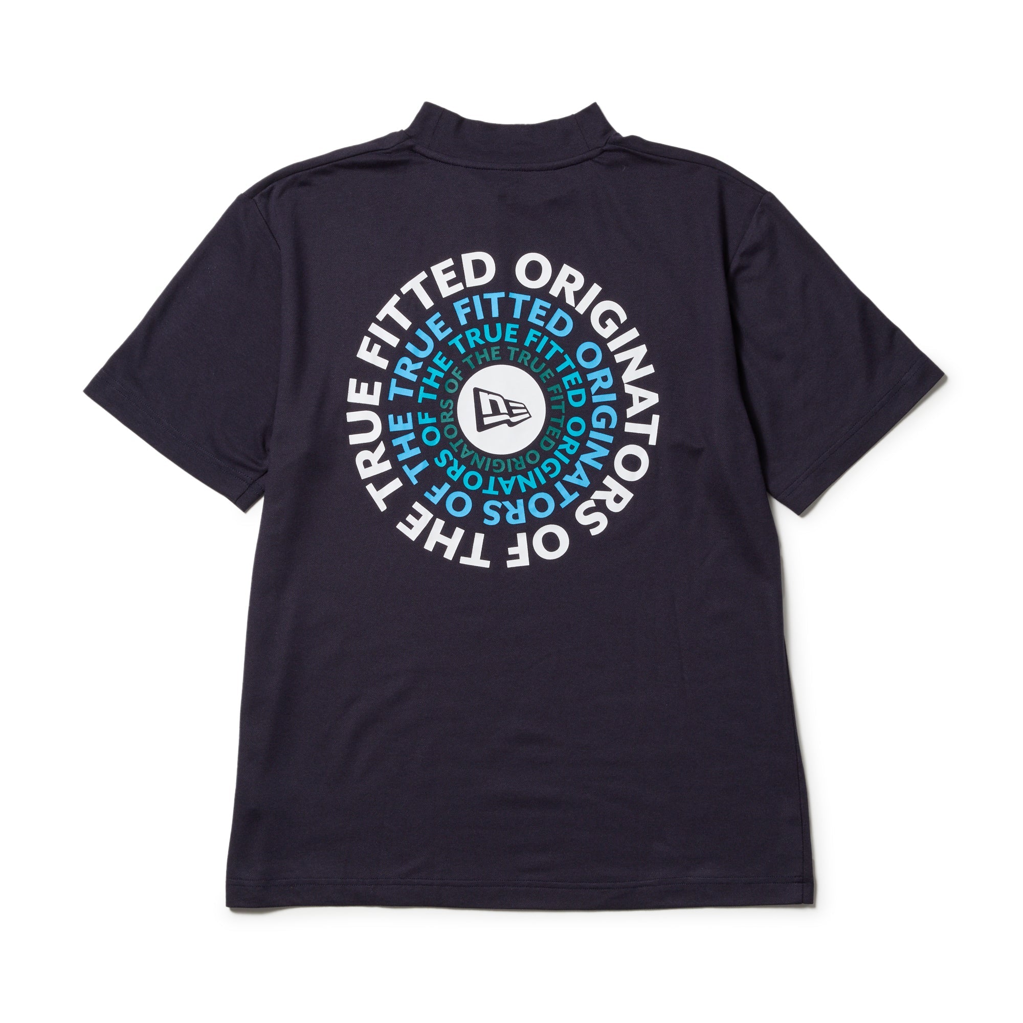 半袖 ミッドネック 鹿の子 Tシャツ Circle OOTTF ネイビー | ゴルフ 2