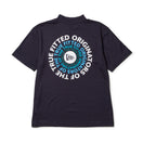 【ゴルフ】半袖 ミッドネック 鹿の子 Tシャツ Circle OOTTF ネイビー - 14391498 - S | NEW ERA ニューエラ公式オンラインストア