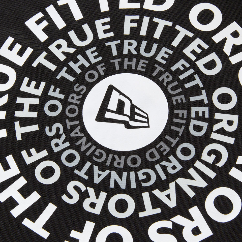 【ゴルフ】半袖 ミッドネック 鹿の子 Tシャツ Circle OOTTF ブラック - 14391499 - S | NEW ERA ニューエラ公式オンラインストア