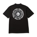 【ゴルフ】半袖 ミッドネック 鹿の子 Tシャツ Circle OOTTF ブラック - 14391499 - S | NEW ERA ニューエラ公式オンラインストア