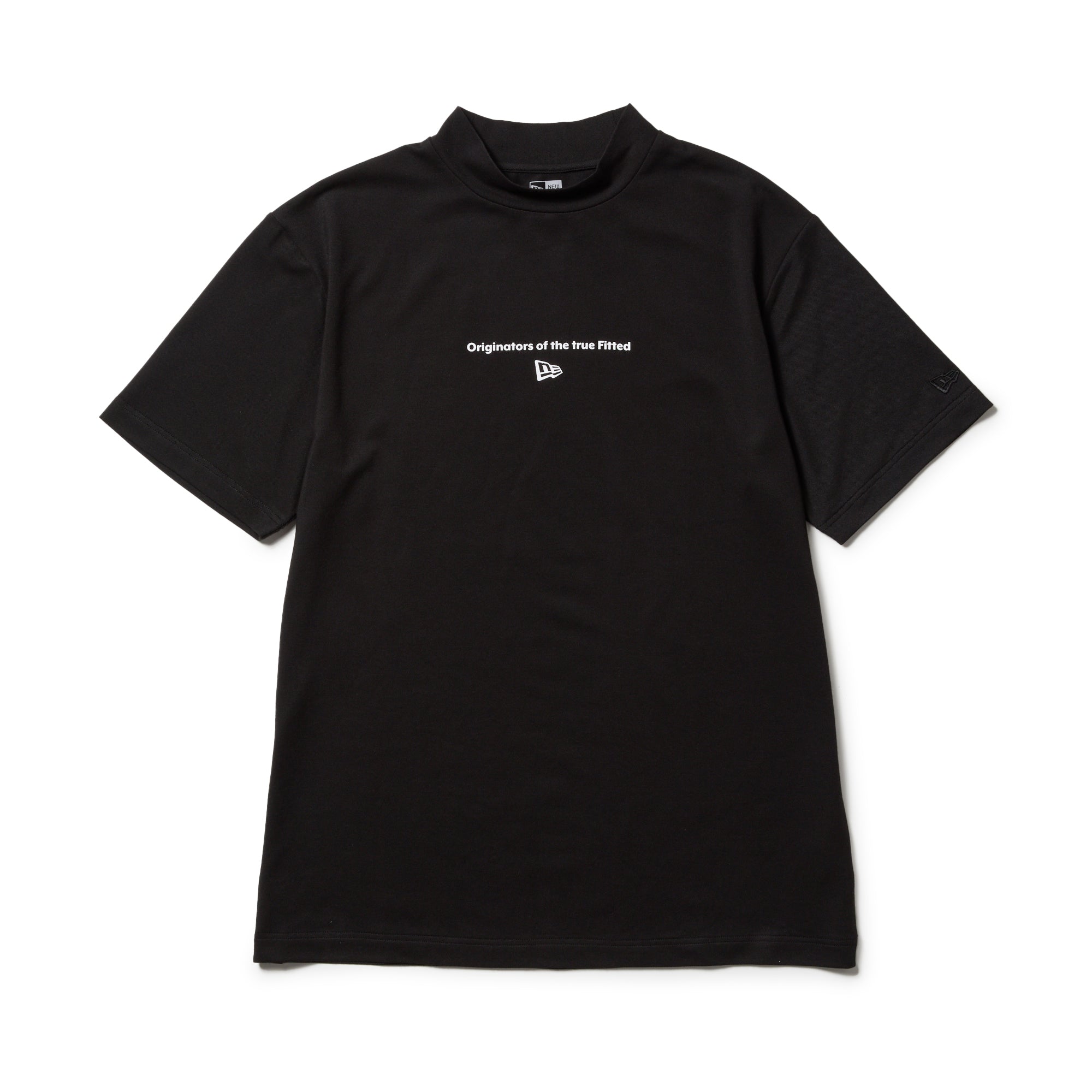 半袖 ミッドネック 鹿の子 Tシャツ Circle OOTTF ブラック | ゴルフ