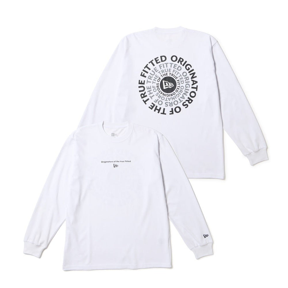 長袖 オーバーサイズド コットン Tシャツ Circle OOTTF ホワイト - 14682682 - S | NEW ERA ニューエラ公式オンラインストア