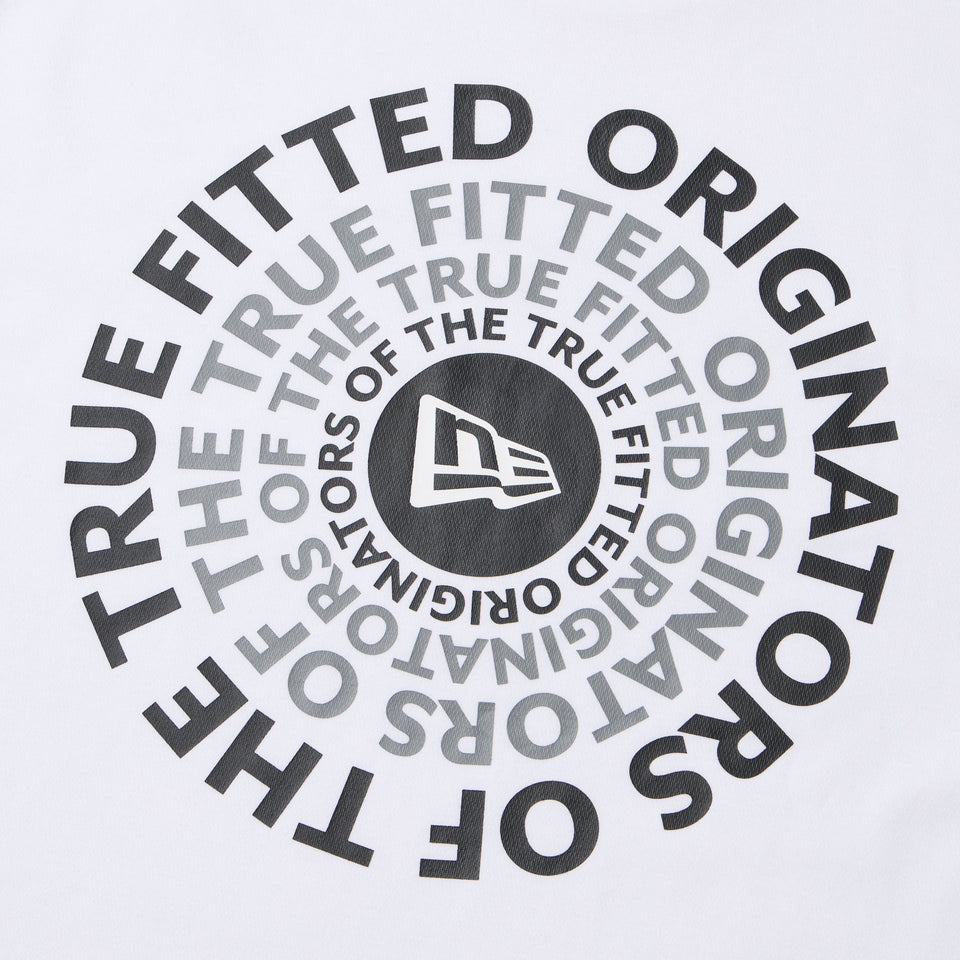 長袖 オーバーサイズド コットン Tシャツ Circle OOTTF ホワイト - 14682682 - S | NEW ERA ニューエラ公式オンラインストア