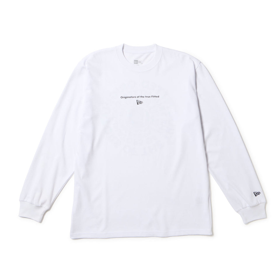 長袖 オーバーサイズド コットン Tシャツ Circle OOTTF ホワイト - 14682682 - S | NEW ERA ニューエラ公式オンラインストア
