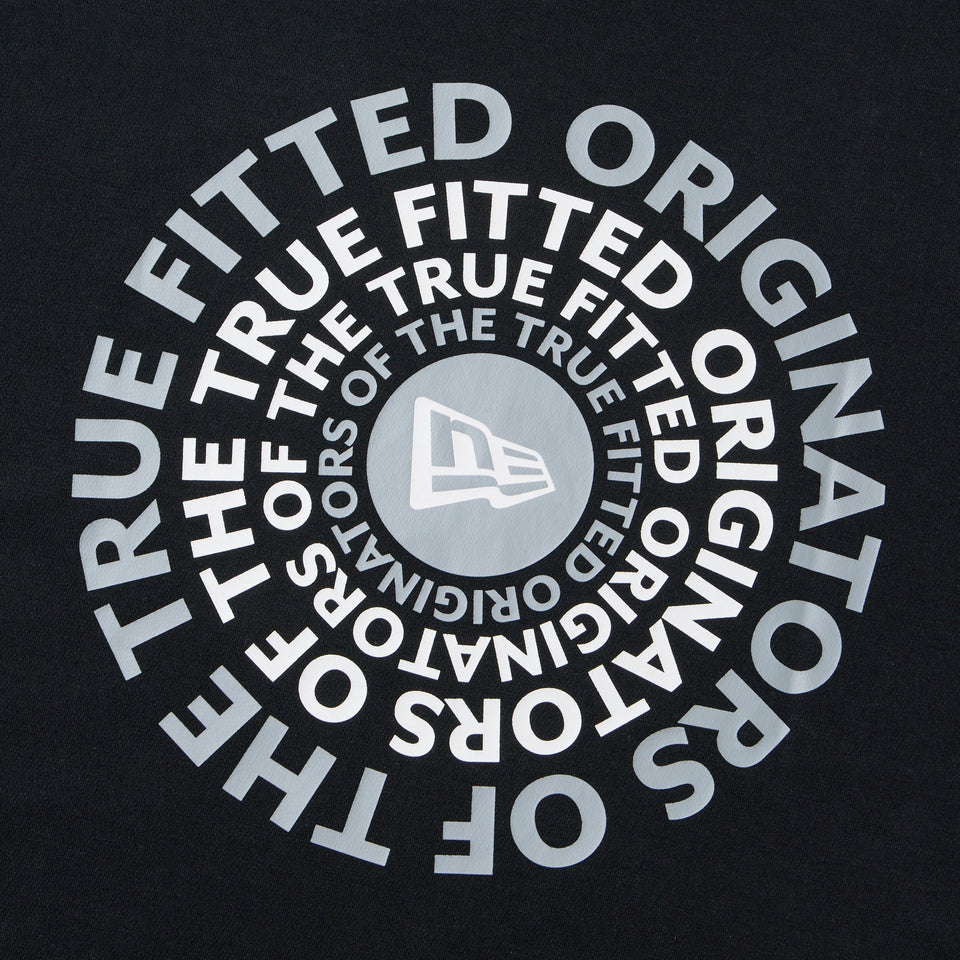 長袖 オーバーサイズド コットン Tシャツ Circle OOTTF ブラック - 14682684 - S | NEW ERA ニューエラ公式オンラインストア