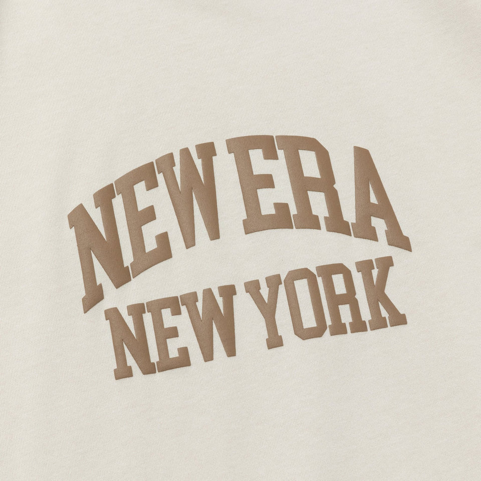 半袖 オーバーサイズド コットン Tシャツ Classic College ストーン - 14121867-S | NEW ERA ニューエラ公式オンラインストア