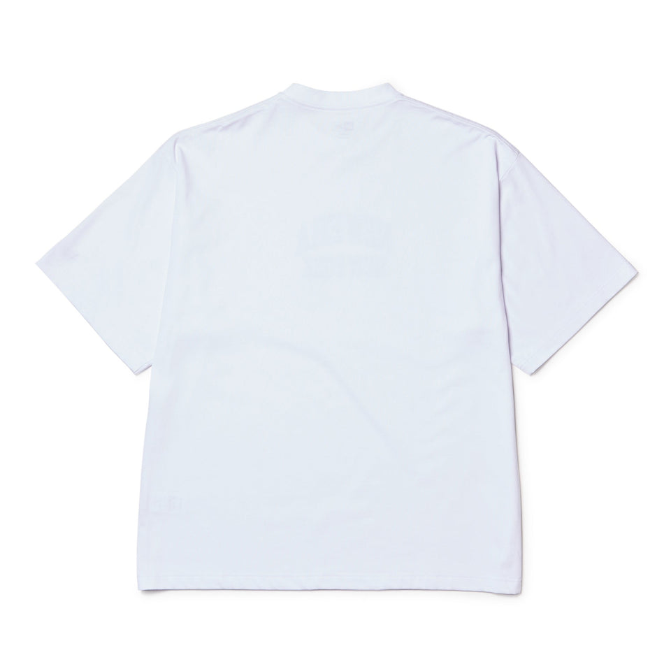 半袖 オーバーサイズド コットン Tシャツ Classic College ホワイト - 14410079 - S | NEW ERA ニューエラ公式オンラインストア