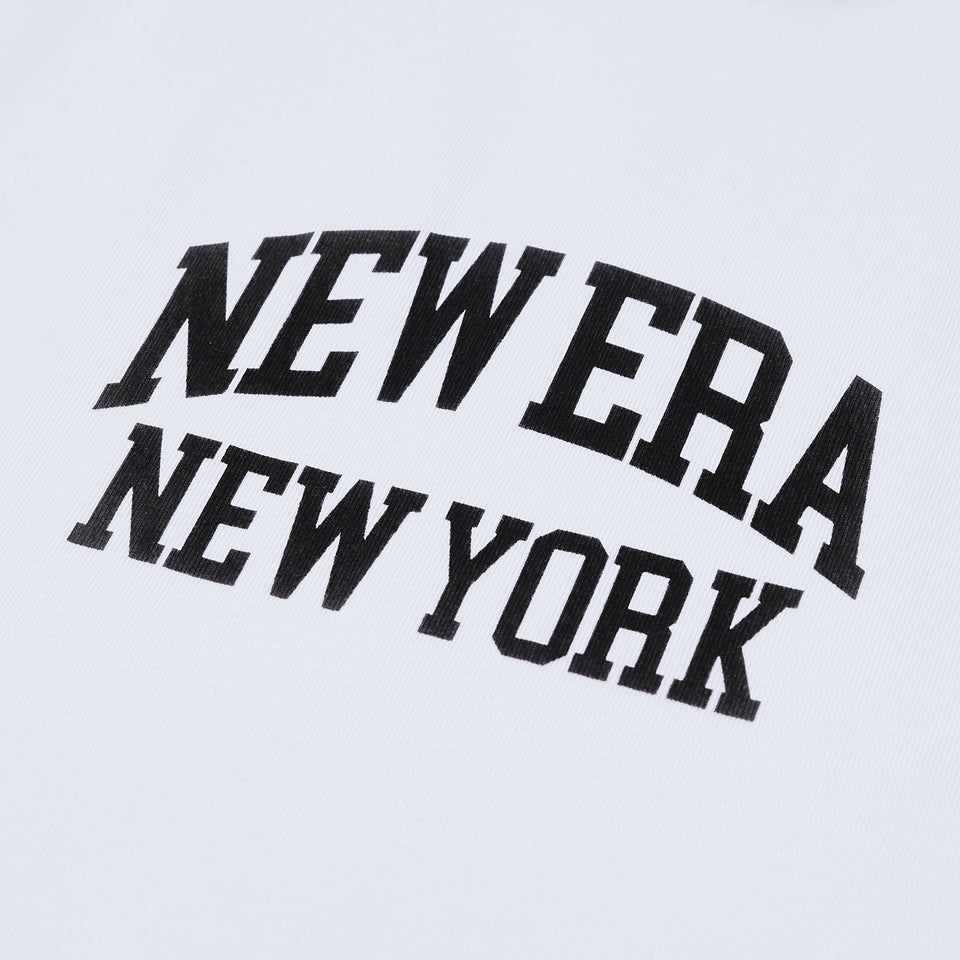 半袖 オーバーサイズド コットン Tシャツ Classic College ホワイト - 14410079 - S | NEW ERA ニューエラ公式オンラインストア