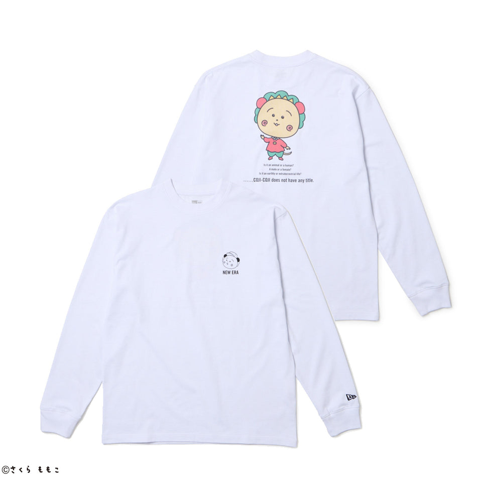 長袖 コットン Tシャツ コジコジ COJI - COJI ホワイト レギュラーフィット - 14693222 - S | NEW ERA ニューエラ公式オンラインストア