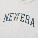 長袖 オーバーサイズド ヘビーウェイト コットン Tシャツ College Logo ライトグレー - 14682687 - S | NEW ERA ニューエラ公式オンラインストア
