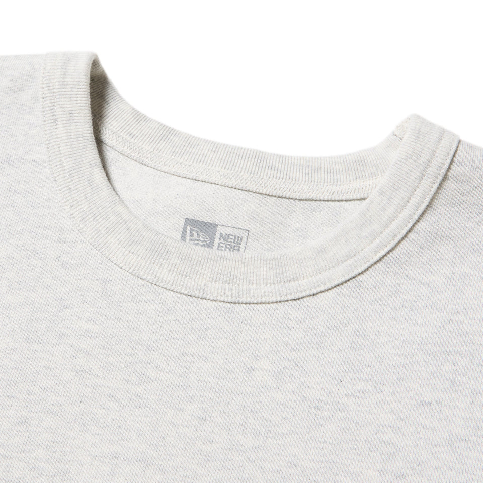 長袖 オーバーサイズド ヘビーウェイト コットン Tシャツ College Logo ライトグレー - 14682687 - S | NEW ERA ニューエラ公式オンラインストア