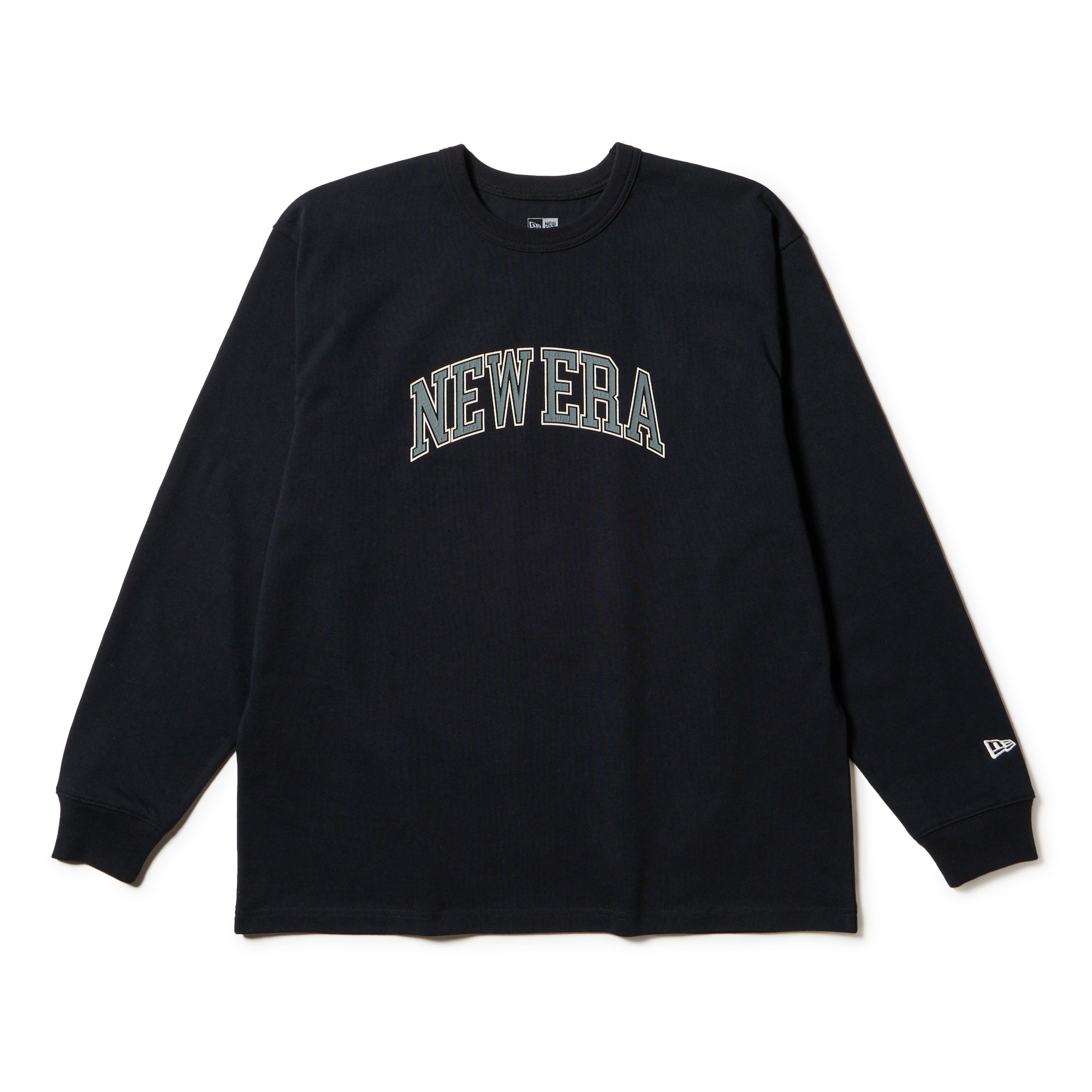 長袖 オーバーサイズド ヘビーウェイト コットン Tシャツ