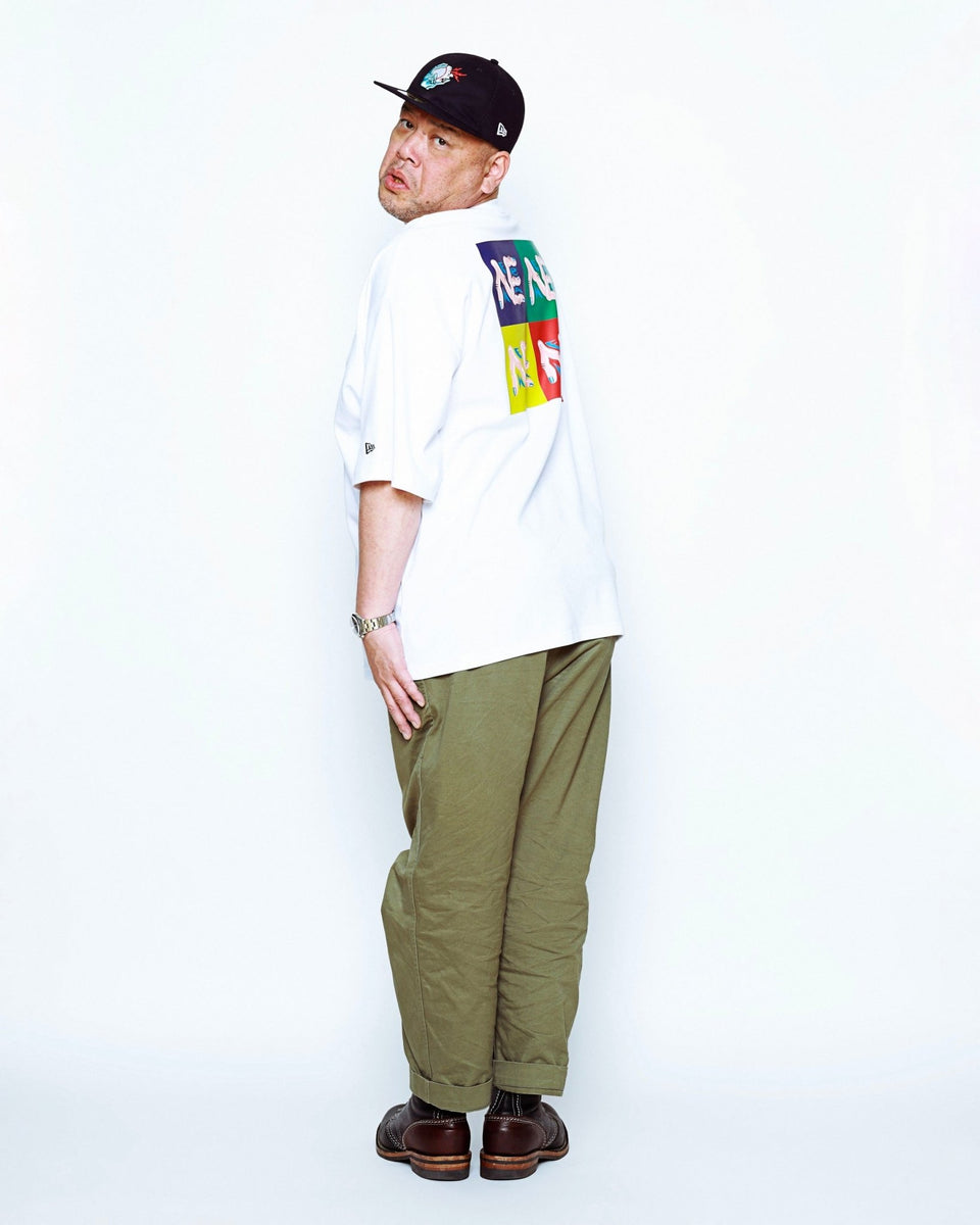 半袖 オーバーサイズド パフォーマンス Tシャツ くっきー！ COOKIE！ NEロゴ ホワイト - 14380803 - S | NEW ERA ニューエラ公式オンラインストア