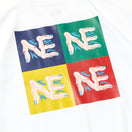 半袖 オーバーサイズド パフォーマンス Tシャツ くっきー！ COOKIE！ NEロゴ ホワイト - 14380803 - S | NEW ERA ニューエラ公式オンラインストア
