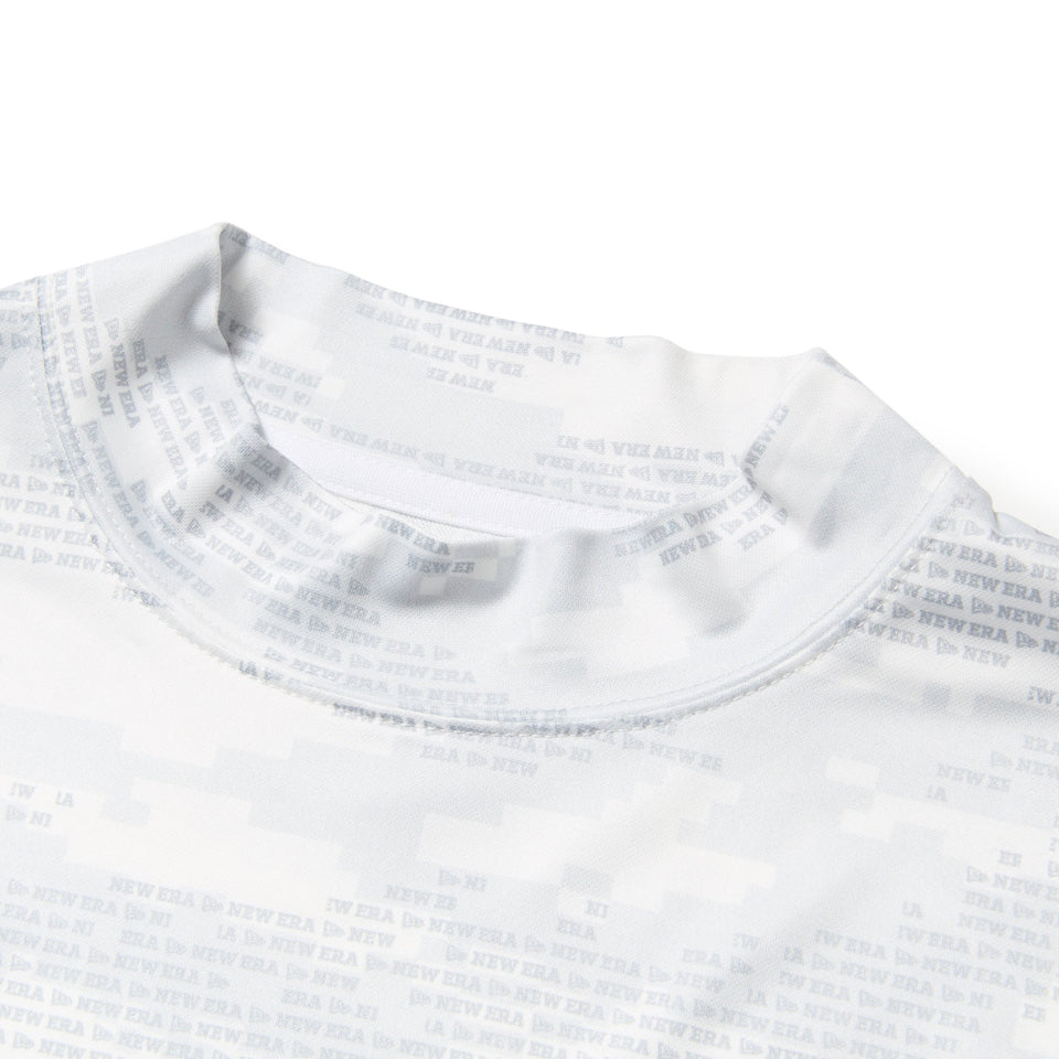 【ゴルフ】半袖 ミッドネック 鹿の子 Tシャツ Digital Camo ホワイト - 14391500 - S | NEW ERA ニューエラ公式オンラインストア