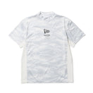 【ゴルフ】半袖 ミッドネック 鹿の子 Tシャツ Digital Camo ホワイト - 14391500 - S | NEW ERA ニューエラ公式オンラインストア