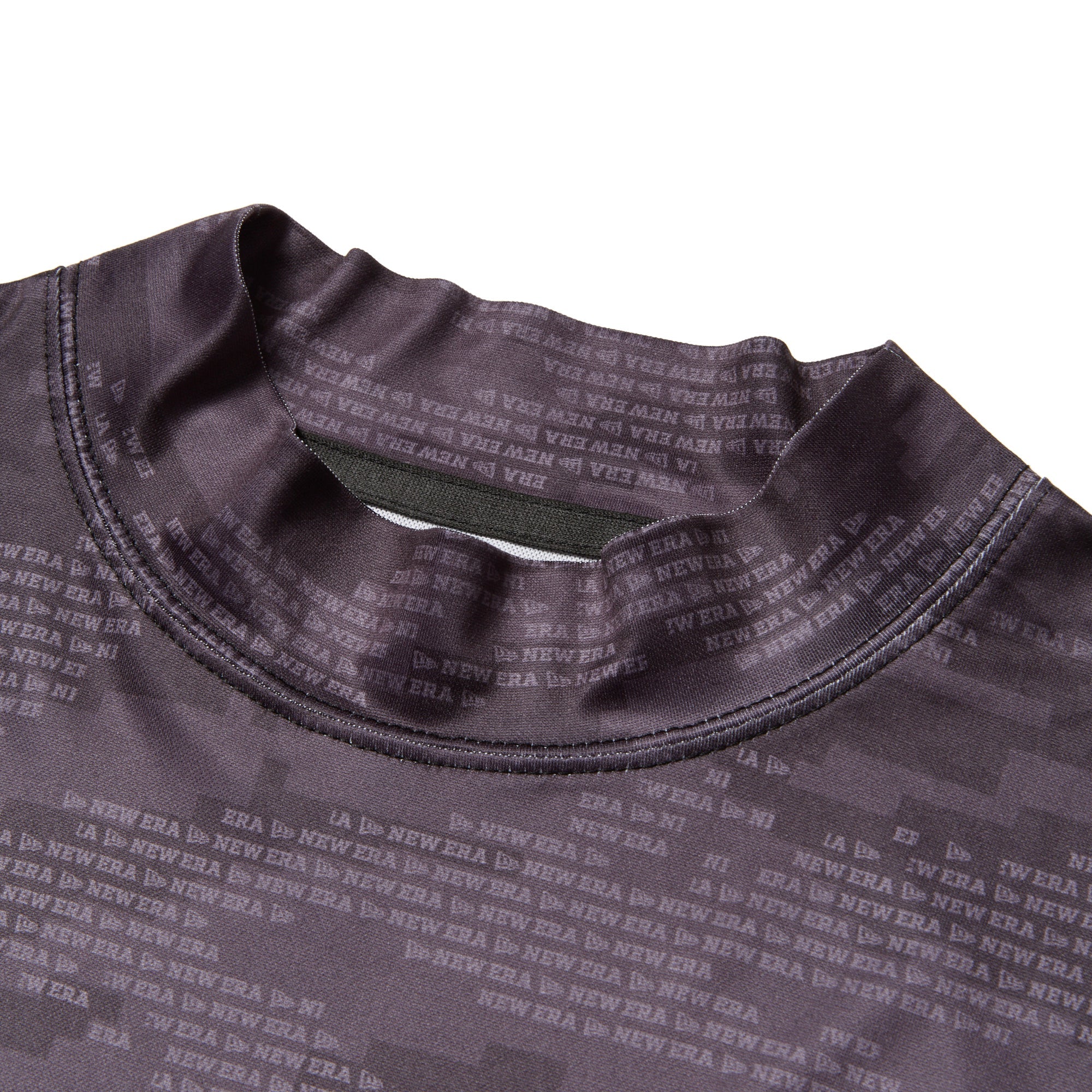 半袖 ミッドネック 鹿の子 Tシャツ Digital Camo ブラック | ゴルフ 3