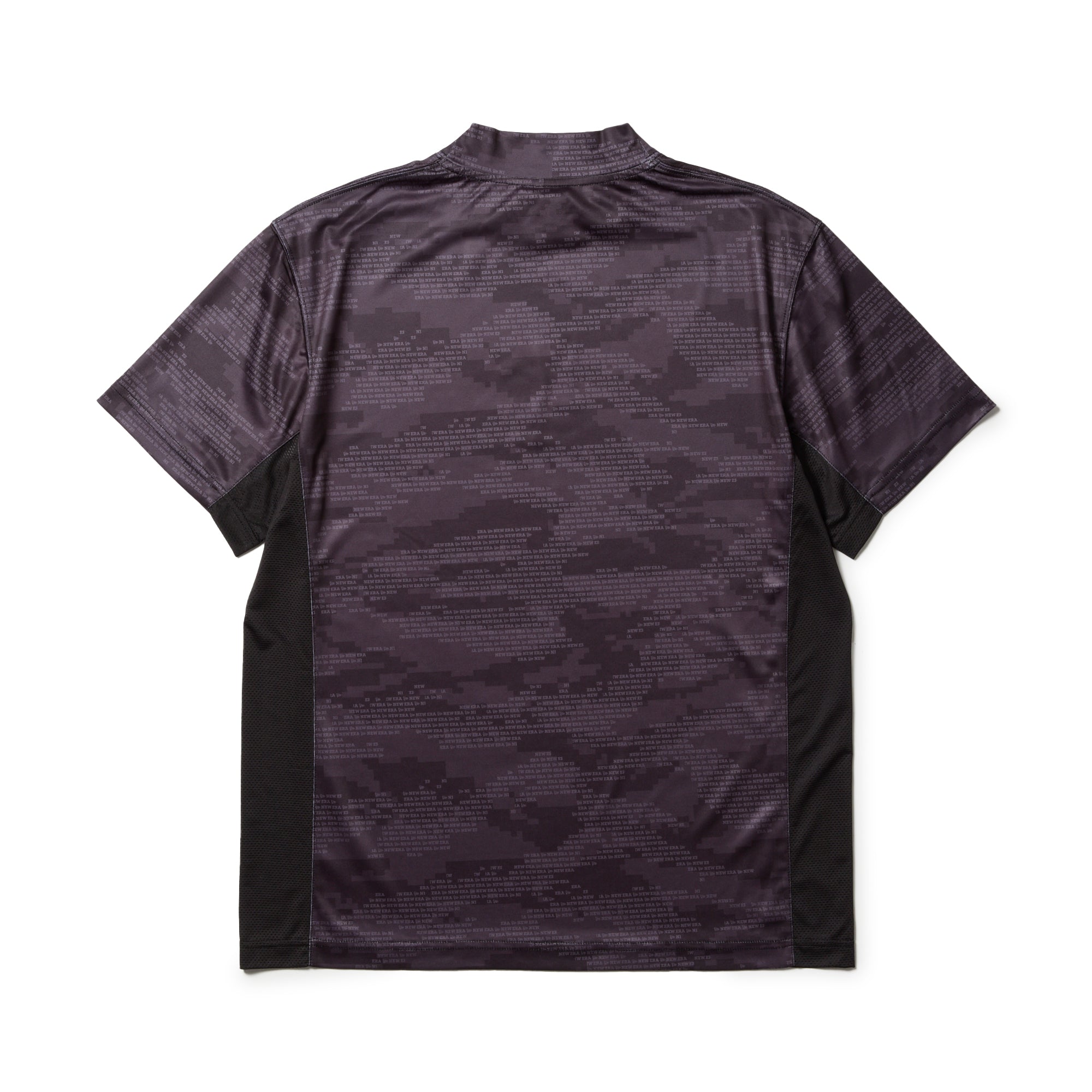 半袖 ミッドネック 鹿の子 Tシャツ Digital Camo ブラック | ゴルフ 2