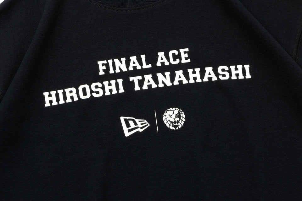 半袖 オーバーサイズド パフォーマンス Tシャツ 新日本プロレスリング FINAL ACE 棚橋弘至 ブラック - 14943799-S | NEW ERA ニューエラ公式オンラインストア