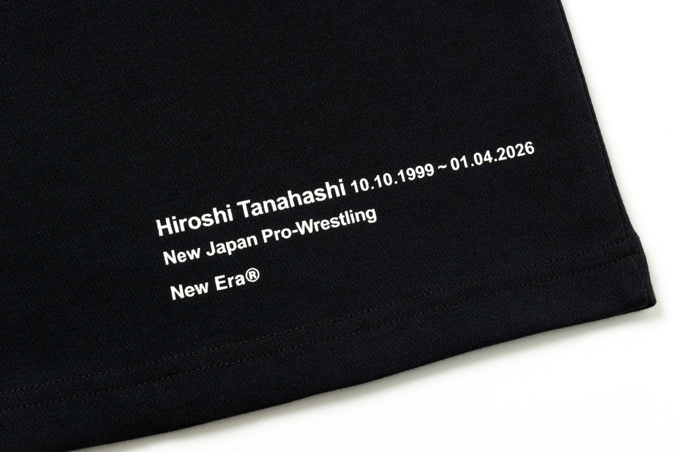 半袖 オーバーサイズド パフォーマンス Tシャツ 新日本プロレスリング FINAL ACE 棚橋弘至 ブラック - 14943799-S | NEW ERA ニューエラ公式オンラインストア