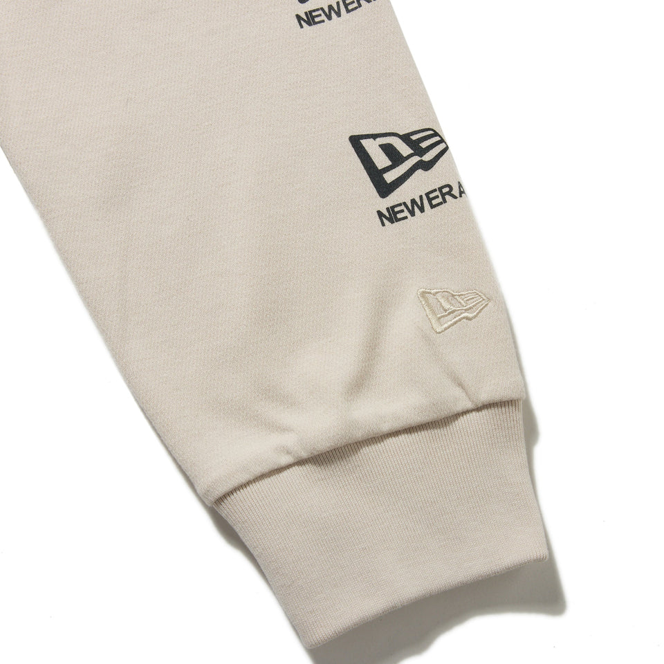 長袖 パフォーマンス Tシャツ Flag and Wordmark ストーン レギュラーフィット - 14324677 - S | NEW ERA ニューエラ公式オンラインストア