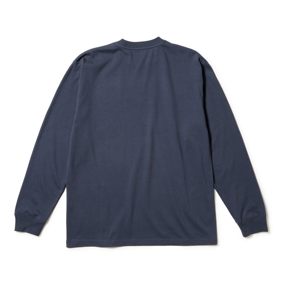 長袖 コットン Tシャツ Flag Logo Mini スレートグレー レギュラーフィット - 14682712 - S | NEW ERA ニューエラ公式オンラインストア