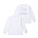 長袖 オーバーサイズド パフォーマンス Tシャツ Flag & Wordmark ホワイト | パフォーマンスアパレル - 14674831 - S | NEW ERA ニューエラ公式オンラインストア