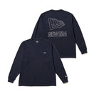 長袖 オーバーサイズド パフォーマンス Tシャツ Flag & Wordmark ネイビー | パフォーマンスアパレル - 14674832 - S | NEW ERA ニューエラ公式オンラインストア