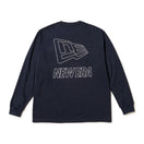 長袖 オーバーサイズド パフォーマンス Tシャツ Flag & Wordmark ネイビー | パフォーマンスアパレル - 14674832 - S | NEW ERA ニューエラ公式オンラインストア