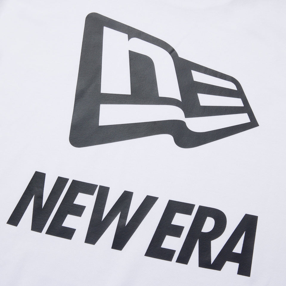 長袖 オーバーサイズド パフォーマンス Tシャツ Flag & Wordmark ホワイト【 Performance Apparel 】 - 14312831 - S | NEW ERA ニューエラ公式オンラインストア
