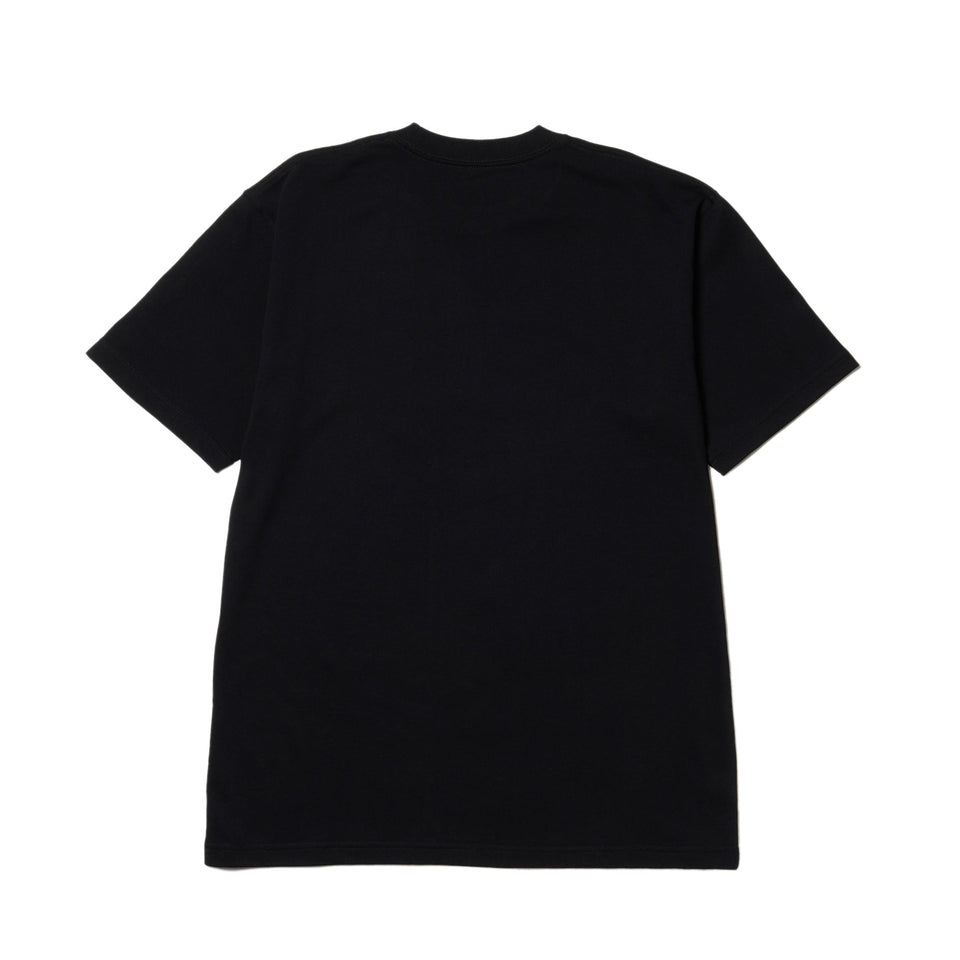 半袖 コットン Tシャツ Floral Paisley ボックスロゴ ブラック